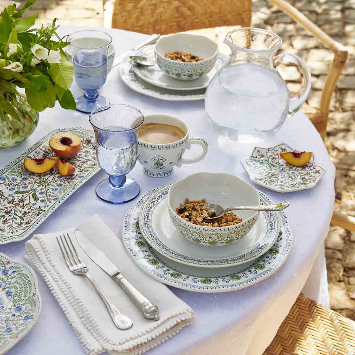 Villa Seville Breakfast Cup Set-4 - Chambray | 2nd – Juliska Villa Seville Breakfast Cup Set-4 - Chambray | 2nd – Juliska