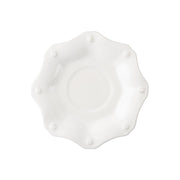 Berry & Thread Scallop Saucer Set/4 - Whitewash