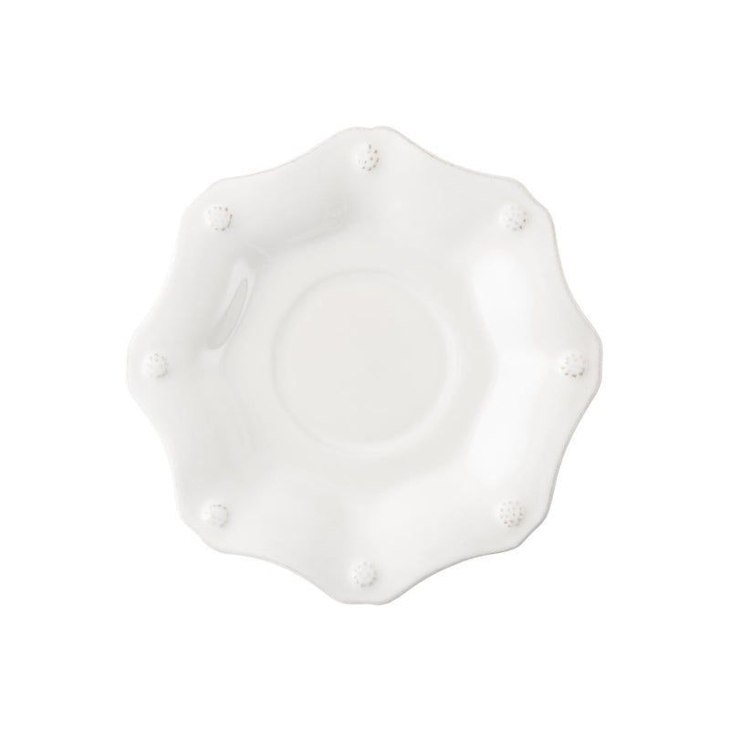Berry & Thread Scallop Saucer Set/4 - Whitewash | 2nd