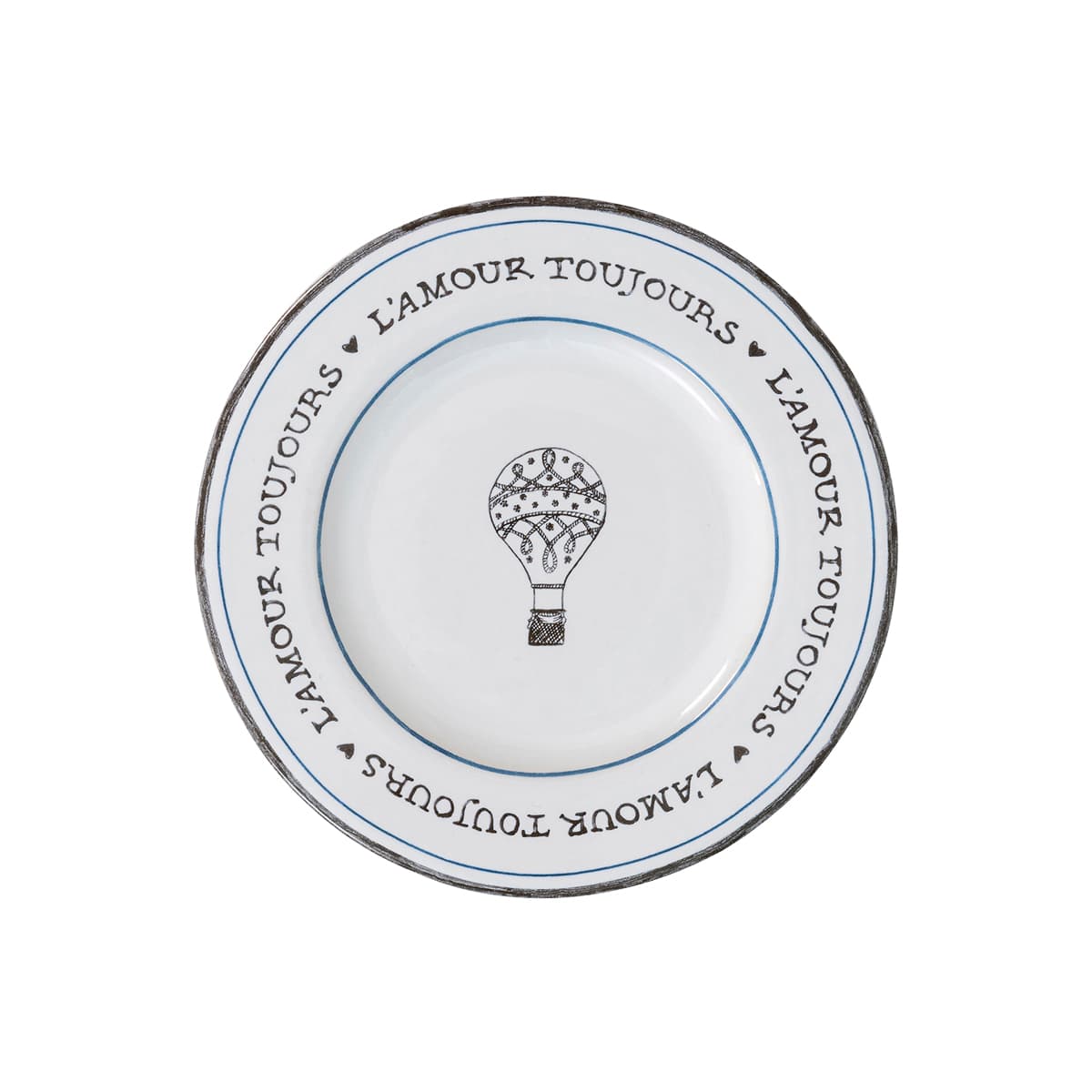 L'Amour Toujours Side/Cocktail Plate Set/4