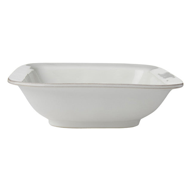 Puro Large Rounded Square Serving Bowl - Whitewash-2nd